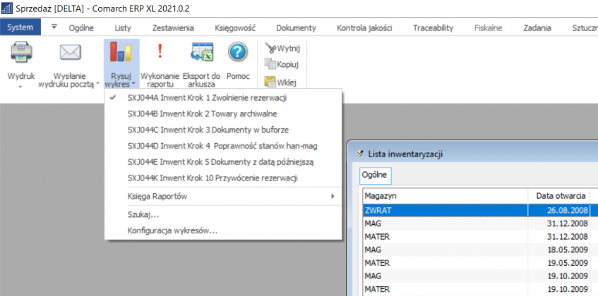 Inwentaryzacja ERP XL - przygotowanie do inwentaryzacji Inwentaryzacja ERP XL - przygotowanie do inwentaryzacji