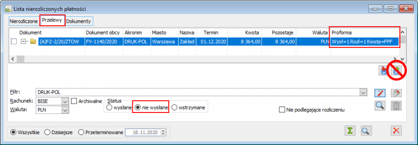 Faktura końcowa - płatność Faktura końcowa - płatność